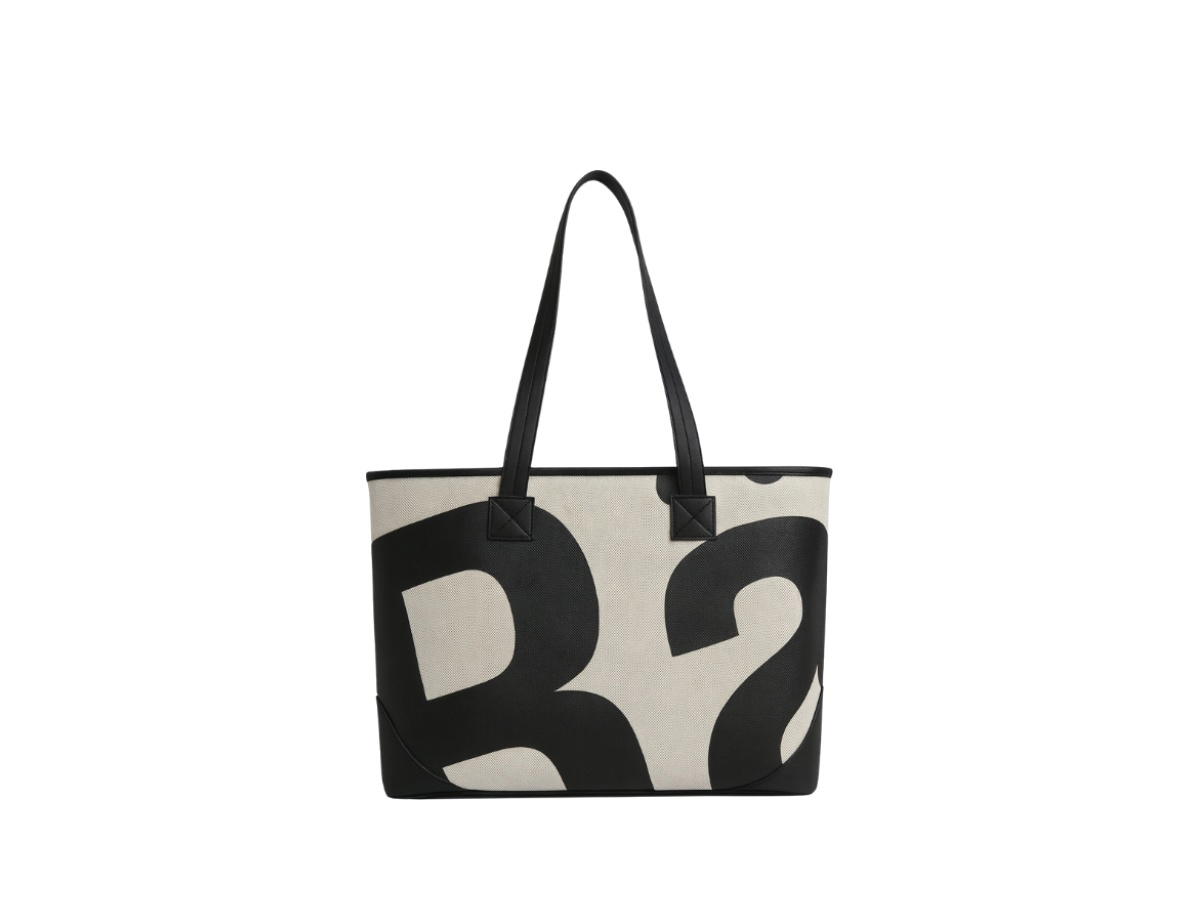 Rally Movement Rally Movement Rally Tote Bag With FM Logo Black White