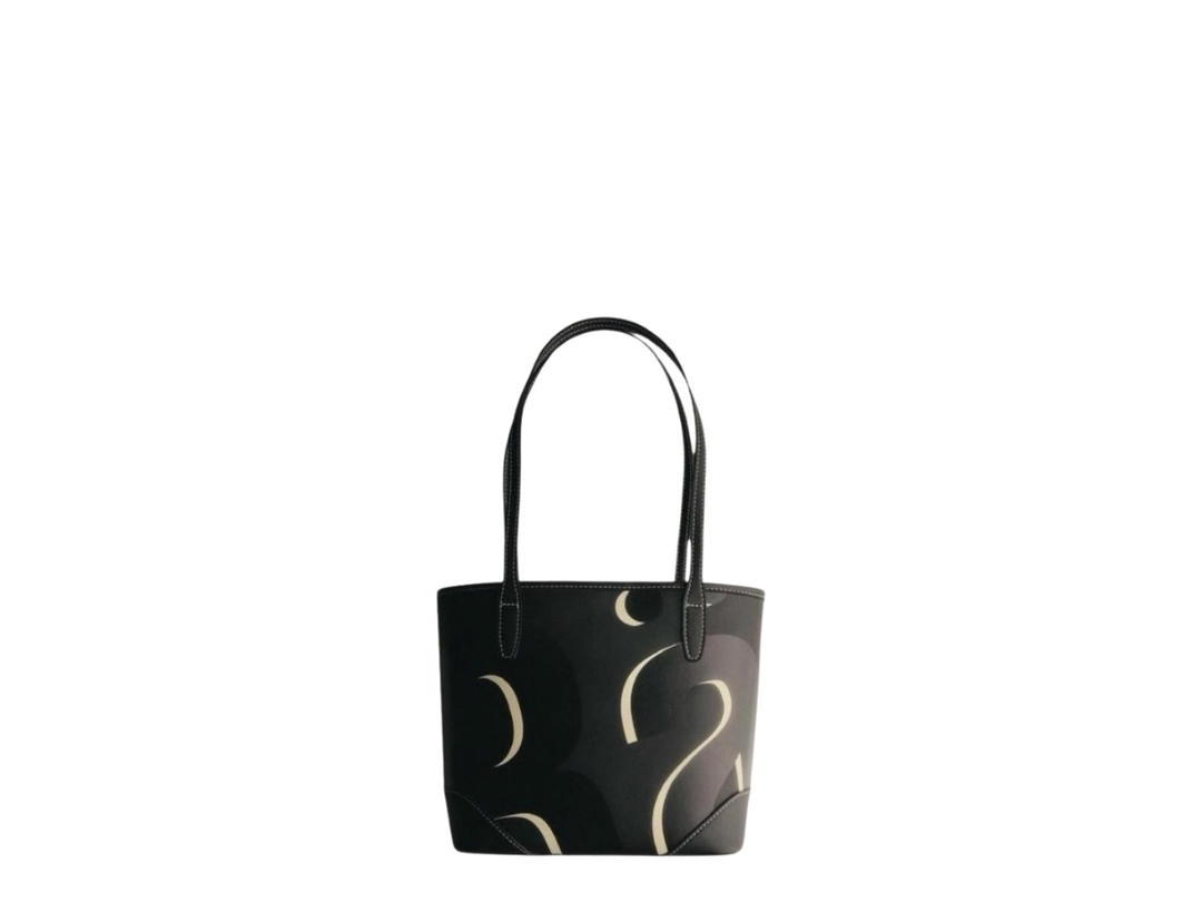 Rally Movement Rally Movement Mini Leather Tote Blackout