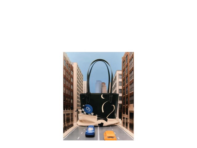 Rally Movement Rally Movement Mini Leather Tote Blackout - view 3