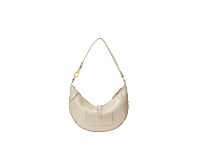 Polo Ralph Lauren Ralph Lauren Polo ID Patent Mini Shoulder Bag With Gold-Tone Brass Hardware Sand - view 2