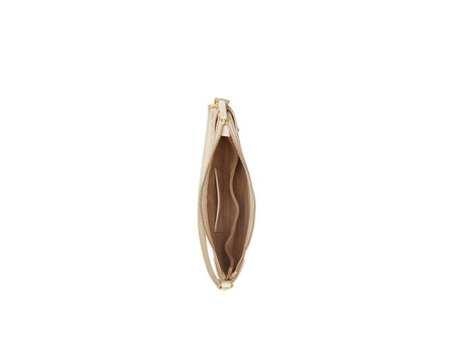Polo Ralph Lauren Ralph Lauren Polo ID Patent Mini Shoulder Bag With Gold-Tone Brass Hardware Sand - view 3