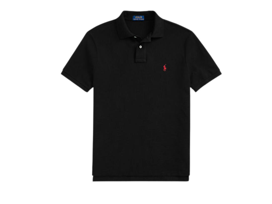 Polo Ralph Lauren Ralph Lauren The Iconic Mesh Polo Shirt Black-Red