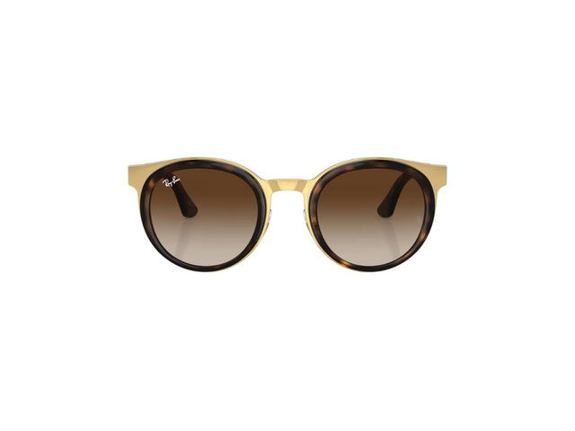 Ray-Ban Ray-Ban Bonnie RB3710 In Polished Havana On Gold Frame With Brown Lenses - view 2