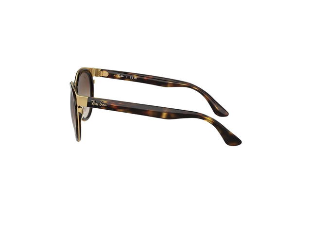 Ray-Ban Ray-Ban Bonnie RB3710 In Polished Havana On Gold Frame With Brown Lenses - view 3