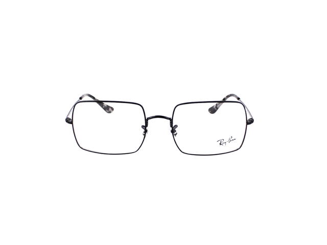 Ray-Ban Ray-Ban RB 1969V Rectangle Eyeglasses In Black Metal With Demo Lens - view 2