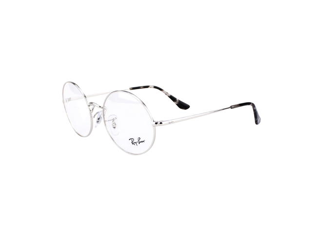 Ray-Ban Ray-Ban RB 1970V Oval Eyeglasses In Silver Metal With Demo Lens - view 3