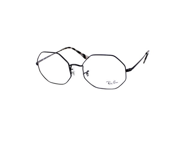 Ray-Ban Ray-Ban RB 1972V Octagon Eyeglasses In Black Metal With Demo Lens - view 1