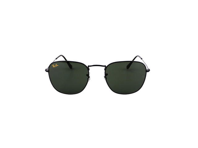 Ray-Ban Ray-Ban RB 3857 FRANK Sunglasses In Black Metal Frame With Green Lenses - view 2
