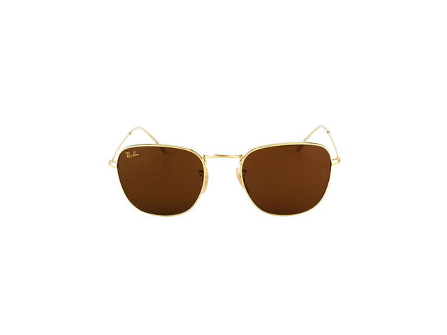 Ray-Ban Ray-Ban RB 3857 Frank Sunglasses In Gold Frame With Brown Lenses - view 2