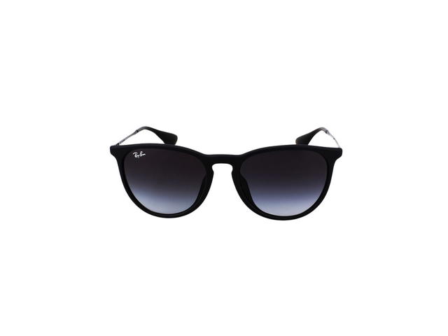 Ray-Ban Ray-Ban RB 4171 F Erika Sunglasses In Black Plastic Frame With Grey-Black Lenses - view 2