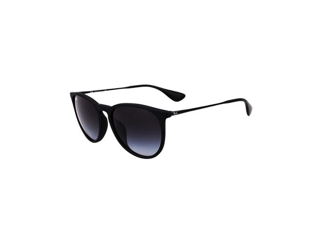 Ray-Ban Ray-Ban RB 4171 F Erika Sunglasses In Black Plastic Frame With Grey-Black Lenses - view 3