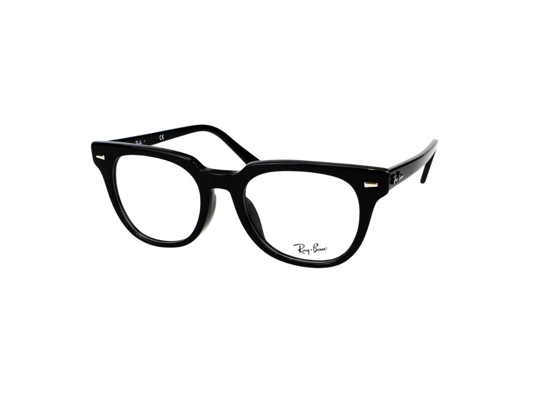 Ray-Ban Ray-Ban RB 5377F Eyeglasses In Plastic With Demo Lens Black