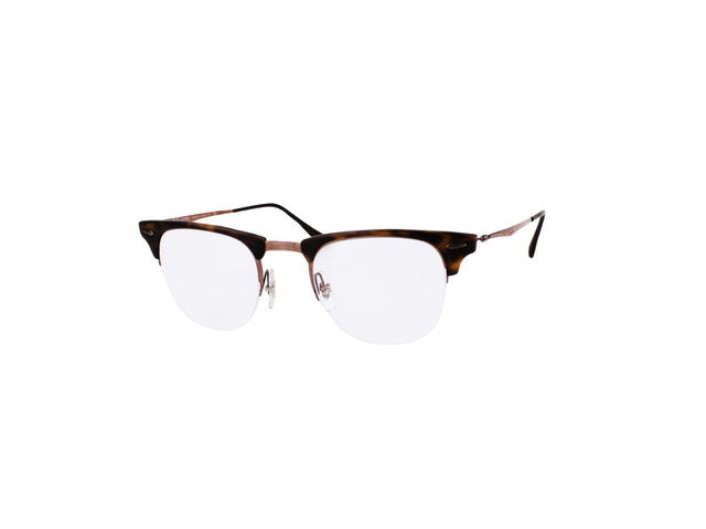 Ray-Ban Ray-Ban RB 8056 Eyeglasses In Plastic Metal With Demo Lens Havana - view 1