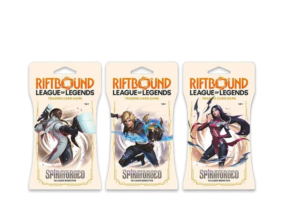 Riftbound League of Legends "Spiritforged" Sleeved Booster Pack (Random Art) (EN)