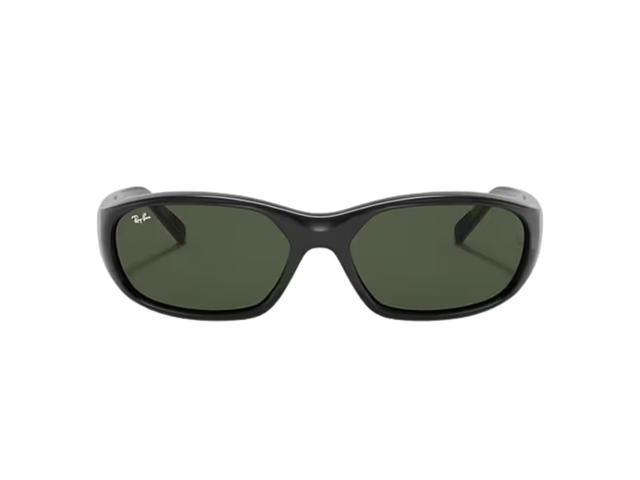 Ray-Ban Ray-Ban Daddy-O In Polished Black G-15 Green - view 2