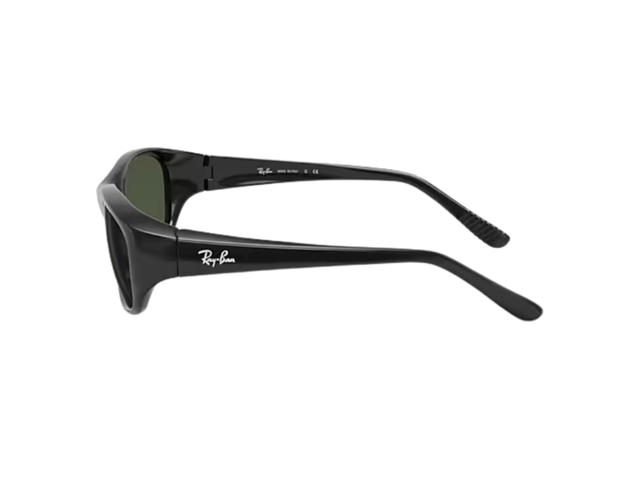 Ray-Ban Ray-Ban Daddy-O In Polished Black G-15 Green - view 3
