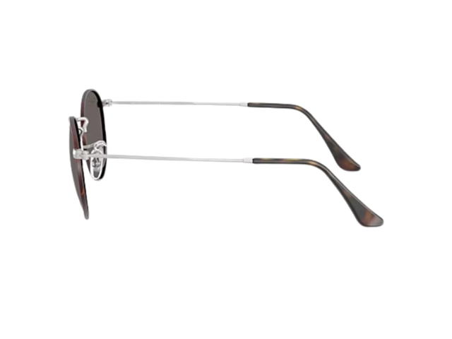 Ray-Ban Ray-Ban Round Metal Sunglasses Matte Havana Dark Grey Lenses - view 3