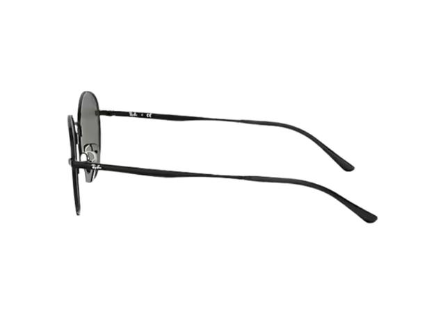 Ray-Ban Ray-Ban Round Metal Sunglasses Polished Black Green Lenses - view 3