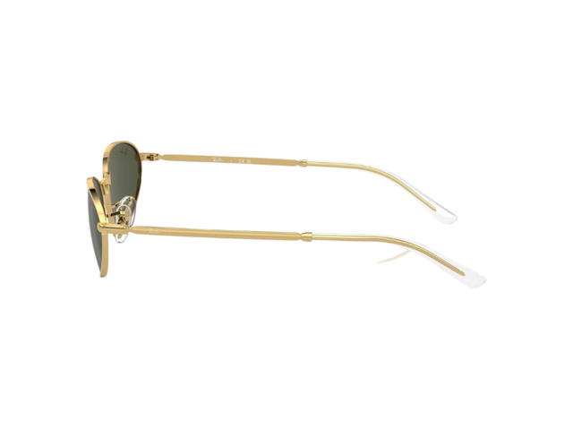 Ray-Ban Ray-Ban Oval Arista Sunglasses Gold Green Lenses - view 4