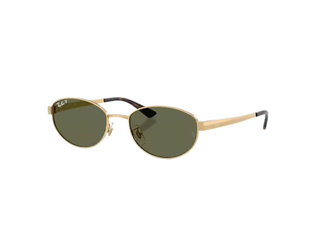 Ray-Ban Ray-Ban RB3774D Polished Arista Gold Dark Green Polarized