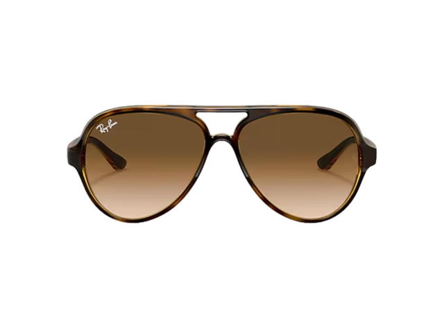 Ray-Ban Ray-Ban Cats 5000 Classic In Polished Light Havana Injected Frame With Light Brown Gradient - view 2