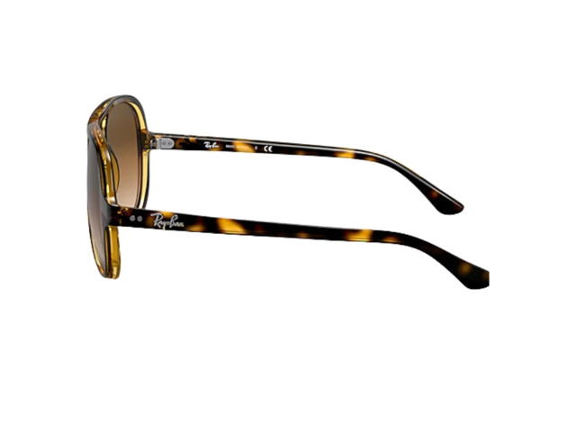 Ray-Ban Ray-Ban Cats 5000 Classic In Polished Light Havana Injected Frame With Light Brown Gradient - view 3