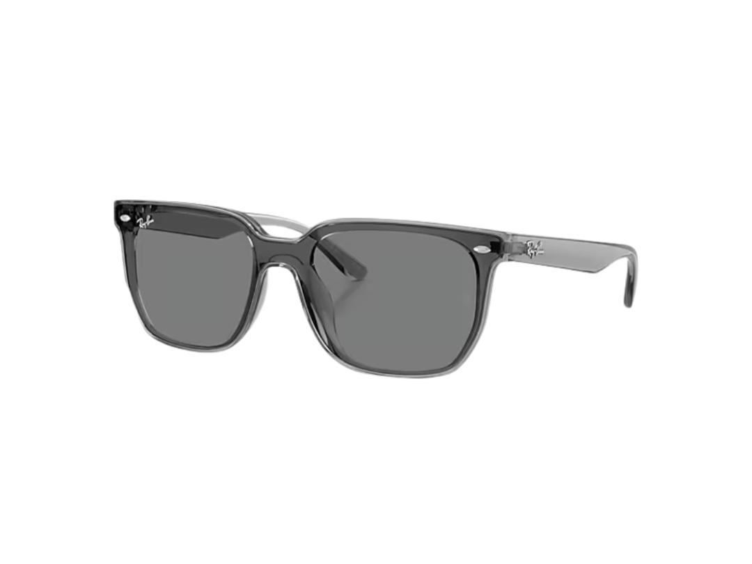 Ray-Ban Ray-Ban RB4466D In Polished Transparent Grey Frame With Dark Grey Lenses