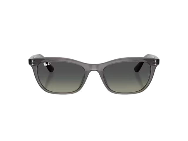 Ray-Ban Ray-Ban RB4474D In Polished Transparent Dark Grey - view 2