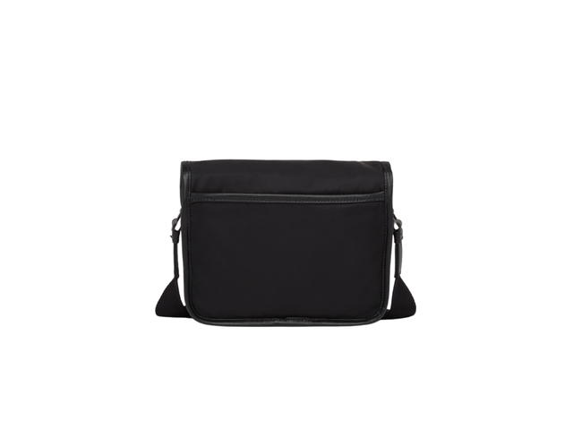 Prada Prada Re-Nylon And Saffiano Fabric Leather Shoulder Bag Black - view 2