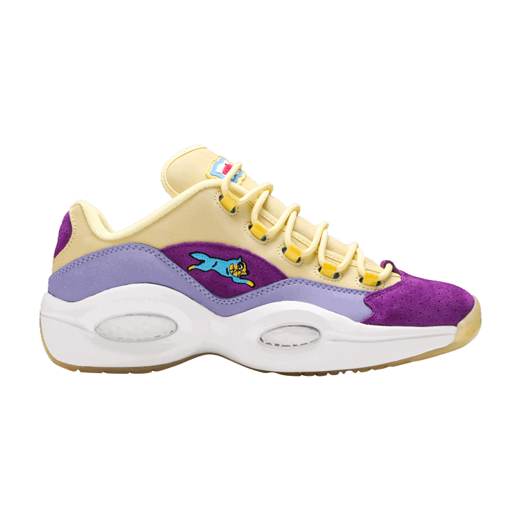 Reebok Reebok Question Low BBC Ice Cream Running Dog Yellow Purple