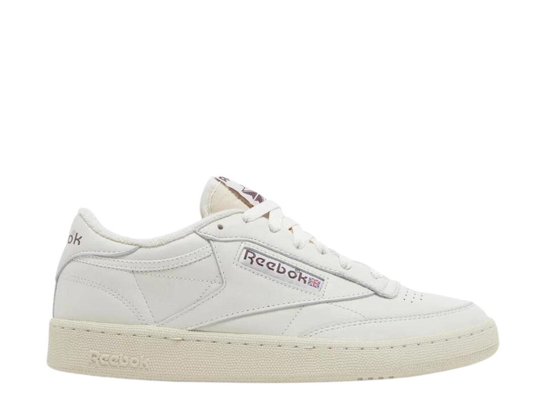 Reebok Reebok Club C 85 Chalk Alabaster Maroon