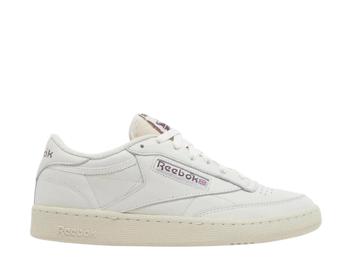 Reebok Reebok Club C 85 Chalk Alabaster Maroon