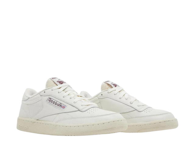 Reebok Reebok Club C 85 Chalk Alabaster Maroon - view 3