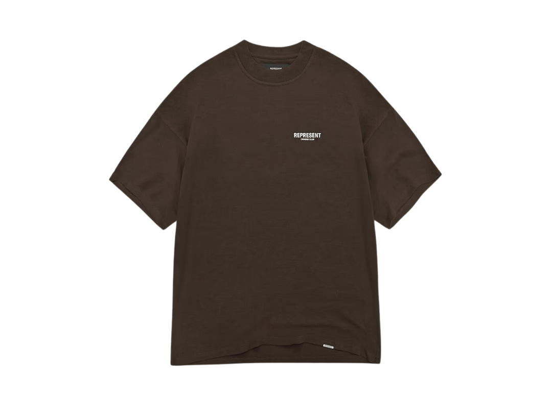 Represent Represent Owners Club T-Shirt Brown