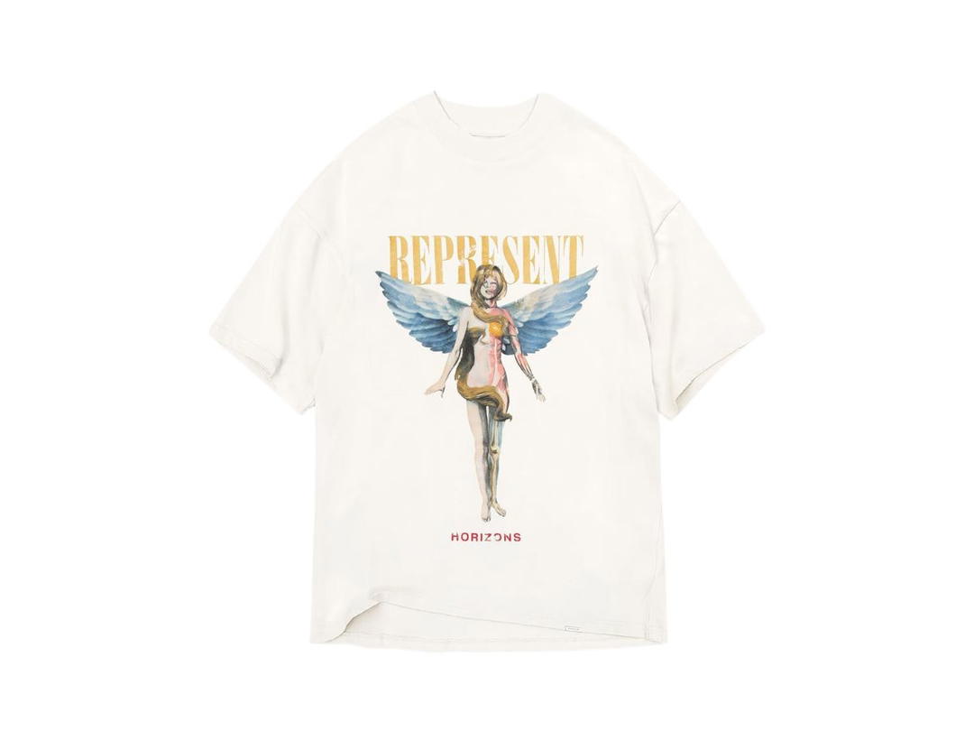 Represent Represent Reborn T-Shirt Flat White