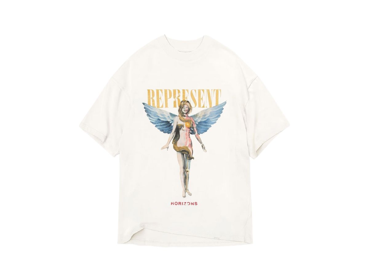 Represent Represent Reborn T-Shirt Flat White