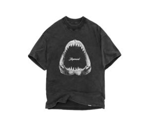 Buy Represent Shark Jaws T-shirt Vintage Grey at Sasom – Authentic and Ready to Ship
