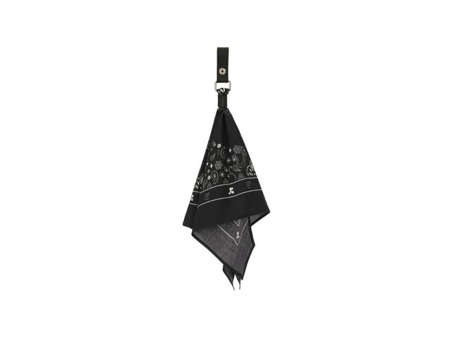 Rest & Recreation Rest & Recreation Bandana Keyring Black - view 2