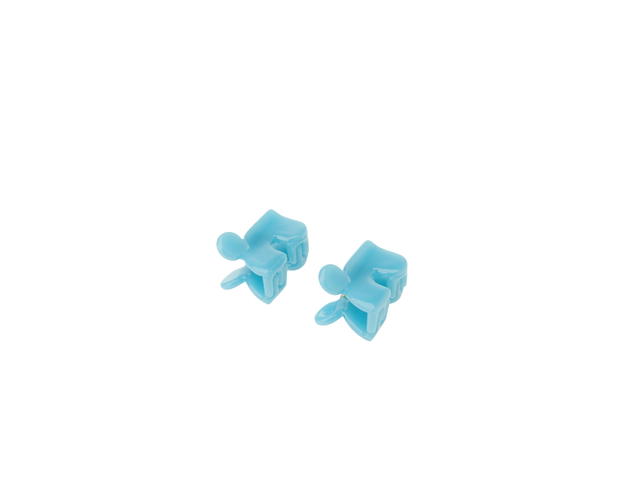 Rest & Recreation Rest & Recreation Logo Hair Clip(S) Blue - view 2