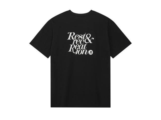 Rest & Recreation Rest & Recreation Pocket Crewneck T-Shirt Black - view 2