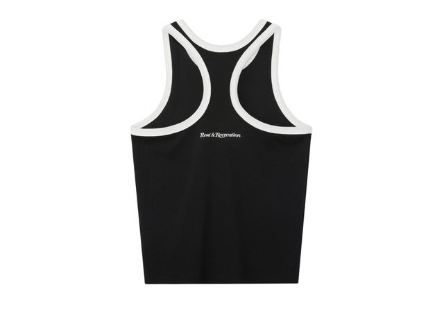 Rest & Recreation Rest & Recreation Racer Tank Top Black - view 2