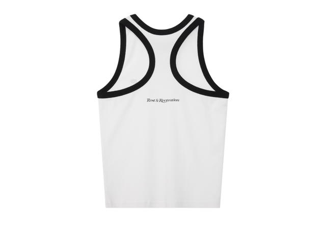 Rest & Recreation Rest & Recreation Racer Tank Top White - view 2