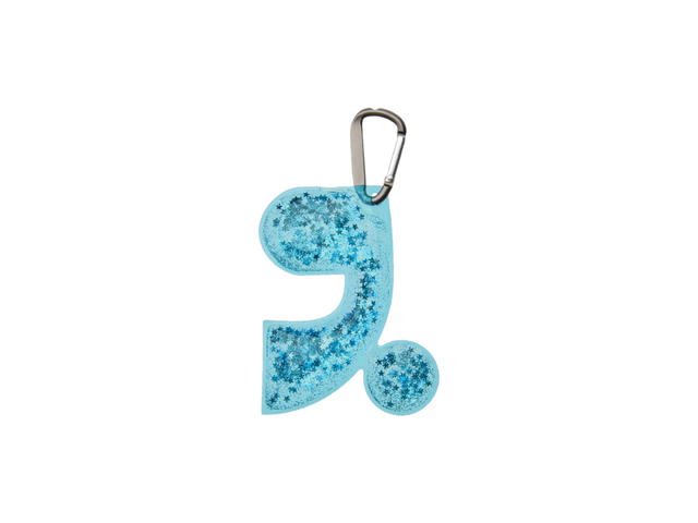 Rest & Recreation Rest & Recreation RR Glitter Keyring Sky Blue - view 2