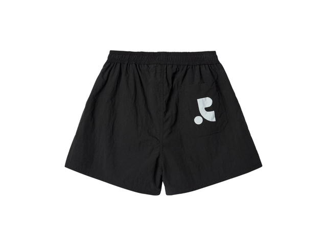 Rest & Recreation Rest & Recreation RR Logo Nylon Shorts Black - view 2
