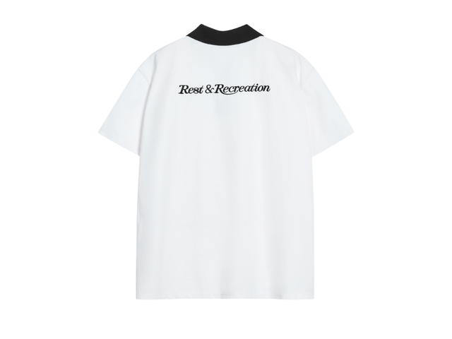 Rest & Recreation Rest & Recreation Rugby T-Shirt White - view 2