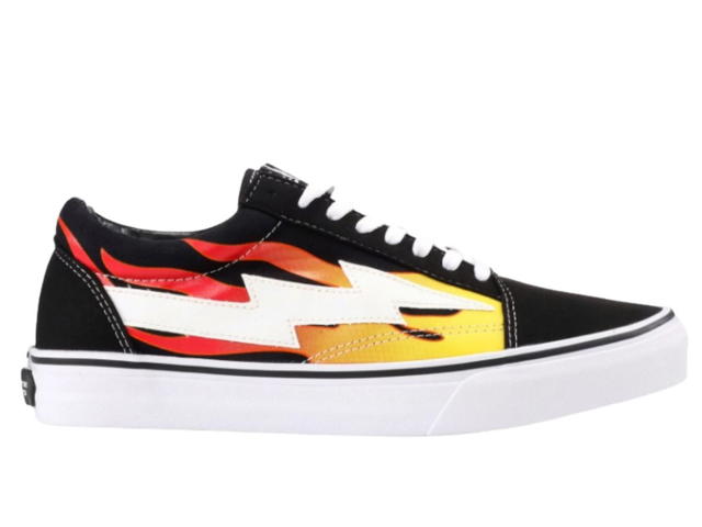 Revenge X Storm Revenge X Storm Low Top Black (with Flames) - view 2