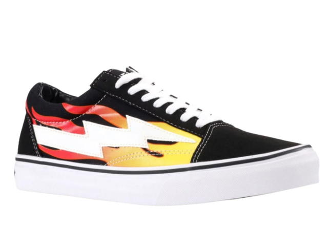 Revenge X Storm Revenge X Storm Low Top Black (with Flames) - view 3