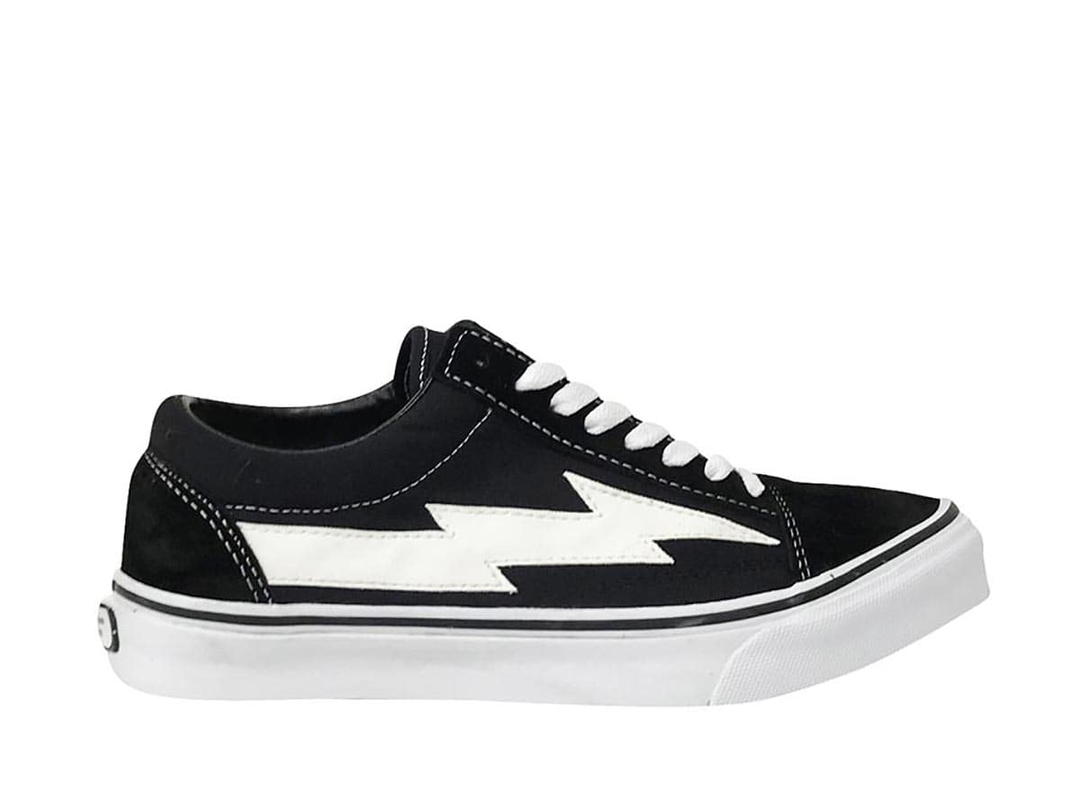 Revenge X Storm Revenge X Storm CLASSIC BLACK CANVAS x SUEDE #Stitch White