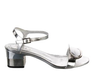 Buy Roger Vivier Patent Leather Sandals Silver (Woman's) at Sasom – Authentic and Ready to Ship