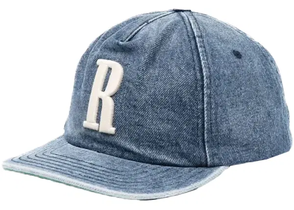 Buy Rhude Logo Denim Snapback Hat Dark Indigo at Sasom – Authentic and Ready to Ship